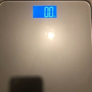 Digital Weight Bathroom Scale + Batteries